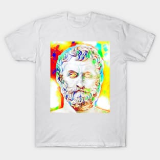 Thales of Miletus Portrait | Thales of Miletus Artwork 11 T-Shirt